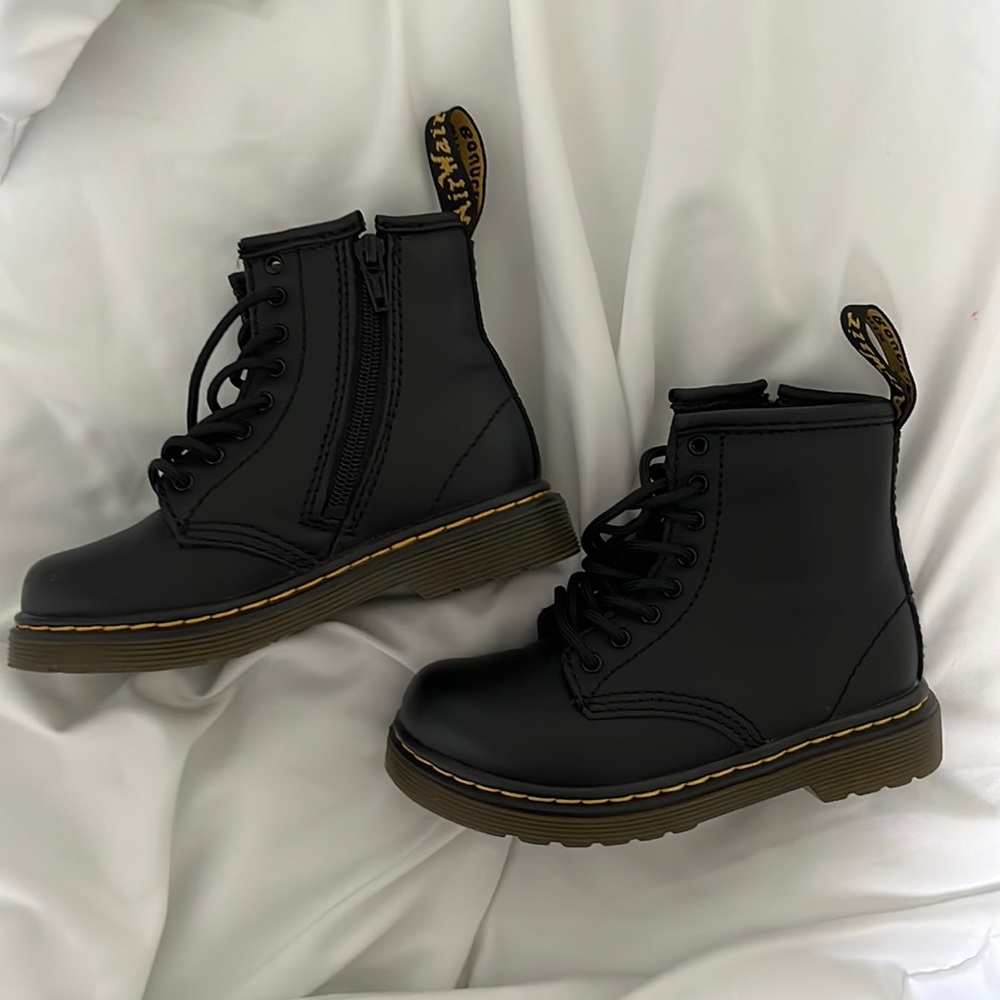 Toddler Doc Marten lace up boots
